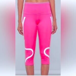 Adidas+Stella McCartney/TP 3/4 TI P.Blue SoPink Tights/ Leggings/XS/ NWT